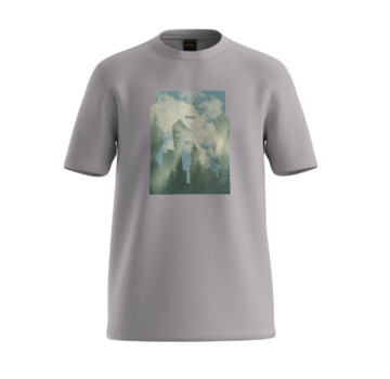 HUGO BOSS Hugo Boss Orange T-shirt Te_Cover Open Grey (50556024 - 070)