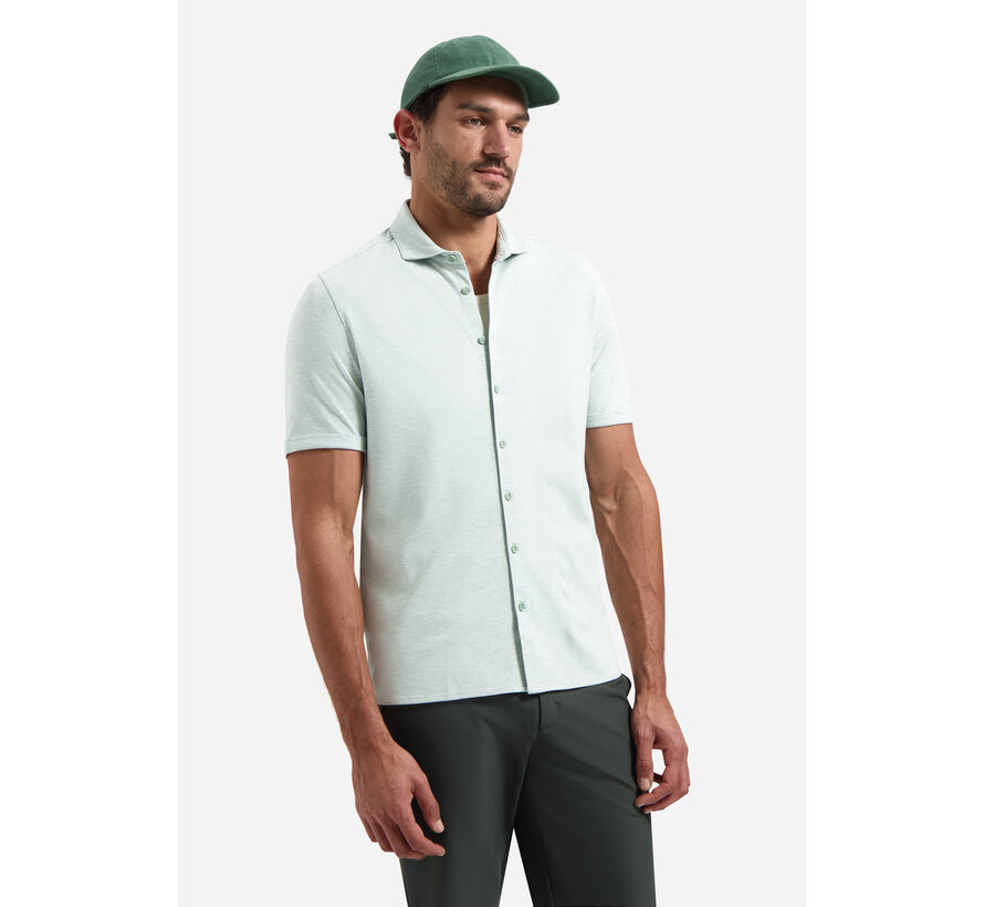 No Excess Shirt Short Sleeve Melange Jersey Seageen (31420281SN - 057)