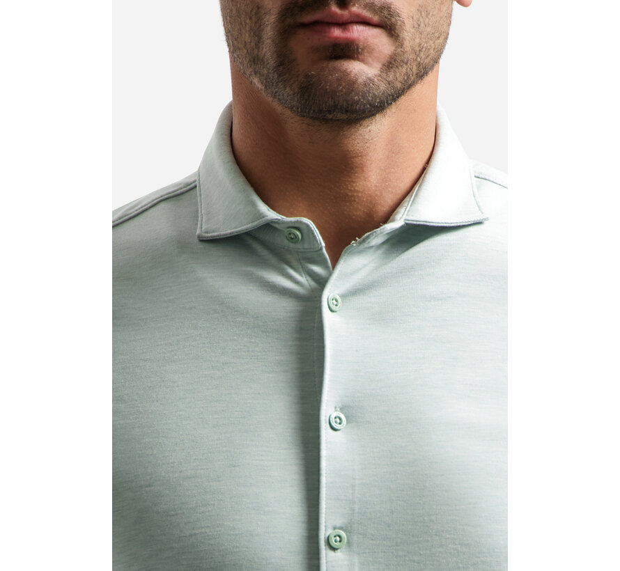 Shirt Short Sleeve Melange Jersey Seageen (31420281SN - 057)