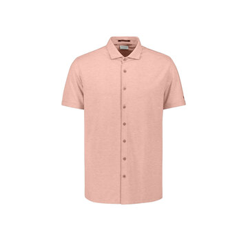No Excess Shirt Short Sleeve Melange Jersey Light Muave (31420281SN - 346)