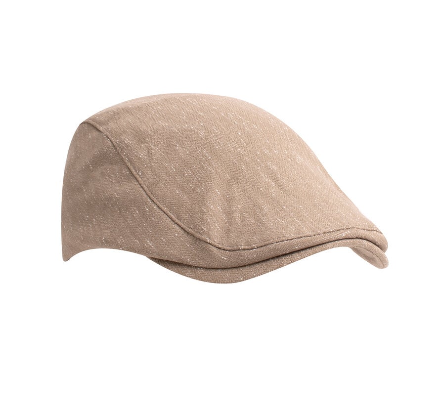 Flatcap Galgano With Herringbone Beige (TRHTKA166 - 101)