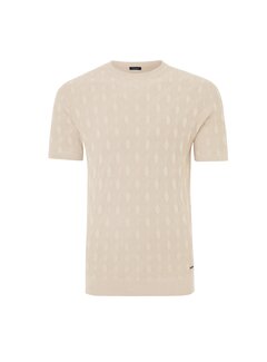 Tresanti Knitted T-Shirt Gianaldo Off-White  (TRKWKA134 - 105)