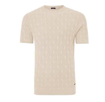 Tresanti Knitted T-Shirt Gianaldo Off-White  (TRKWKA134 - 105)