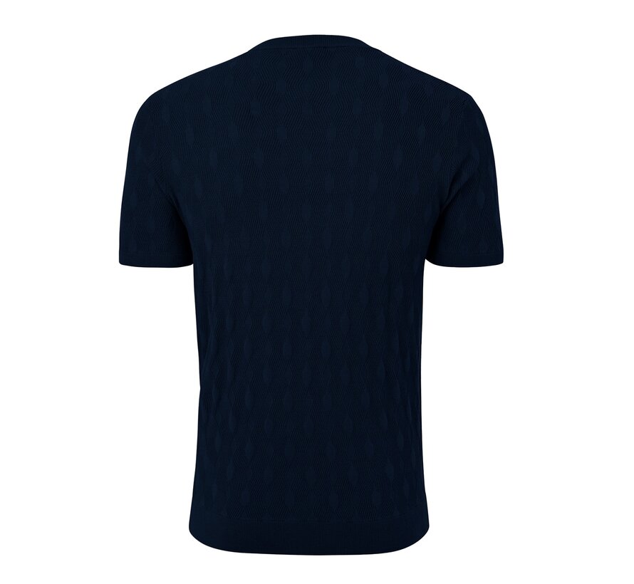 Knitted T-Shirt Gianaldo Navy (TRKWKA134 - 803)