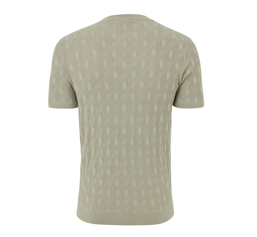 Knitted T-Shirt Gianaldo Light Green (TRKWKA134 - 901)