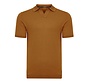Knitted V-Neck Polo Ginoberto Brick (TRKWKA138 - 405)
