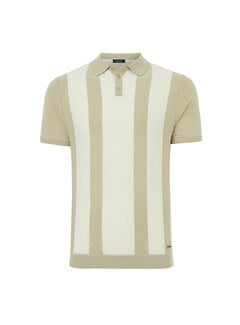 Tresanti Knitted Polo Gentile Detailed Beige ( TRKWKA139 - 101)