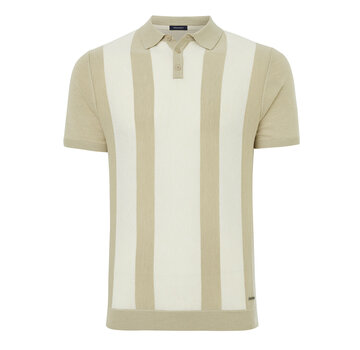 Tresanti Knitted Polo Gentile Detailed Beige ( TRKWKA139 - 101)