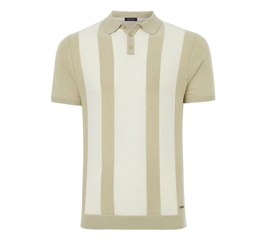 Knitted Polo Gentile Detailed Beige ( TRKWKA139 - 101)
