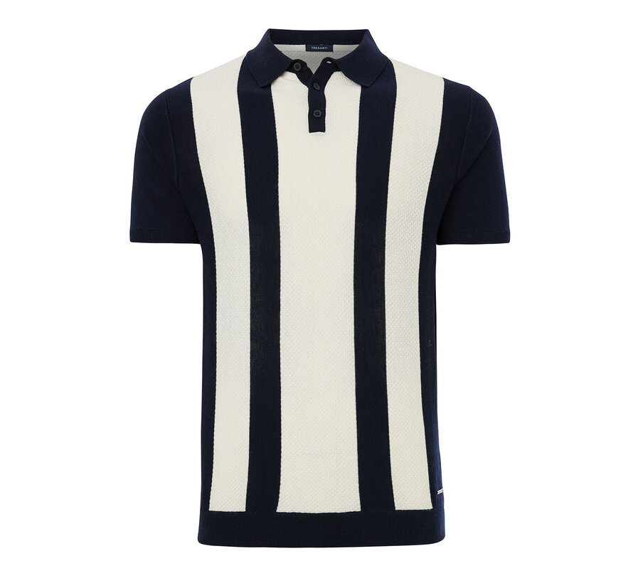 Knitted Polo Gentile Detailed Navy ( TRKWKA139 - 803)