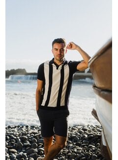 Tresanti Knitted Polo Gentile Detailed Navy ( TRKWKA139 - 803)