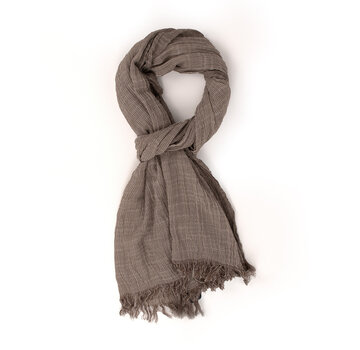 Tresanti Sjaal Galdino Striped Light Brown (TRSCKA243 - 401)