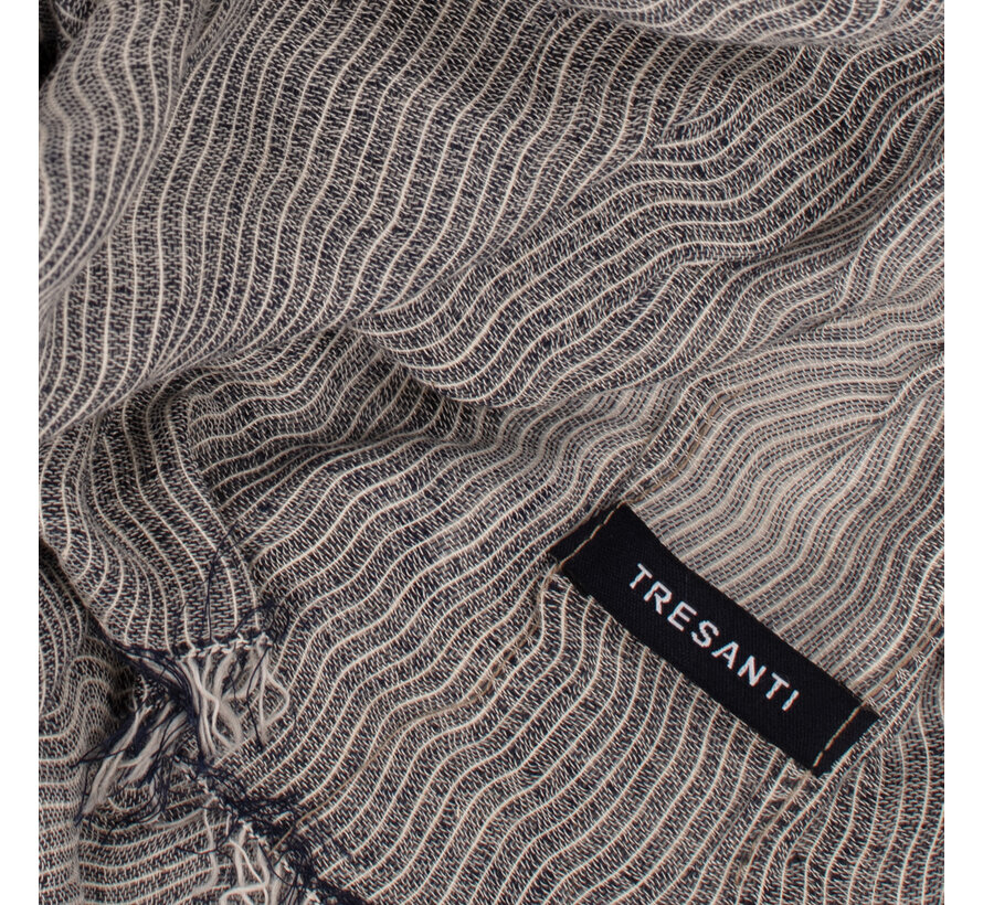 Sjaal Gerolino Small Striped Duo Color Navy (TRSCKA245 - 803)