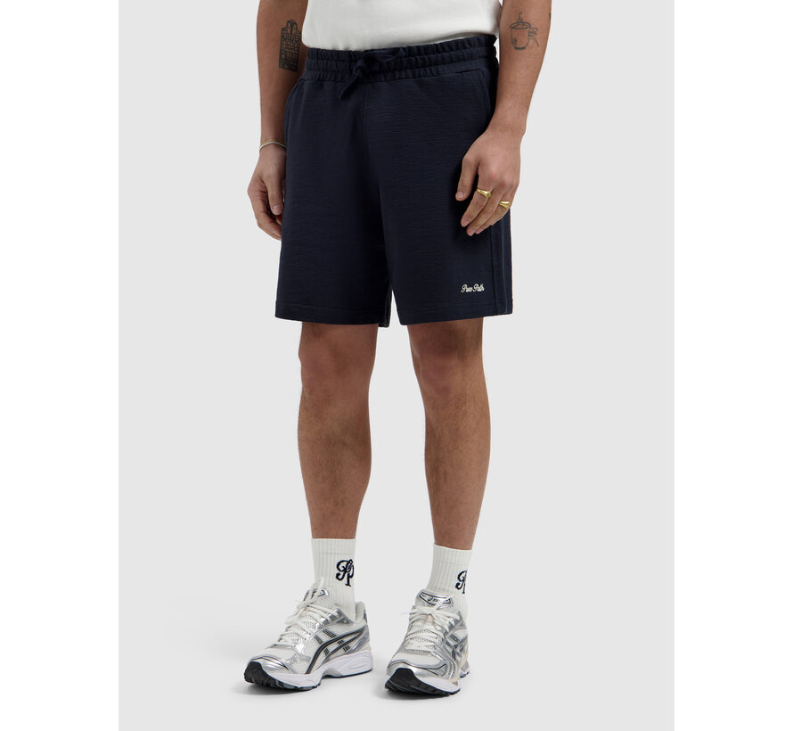 Pure Path Structure Sweat Short Dark Navy (26010522 - 57)