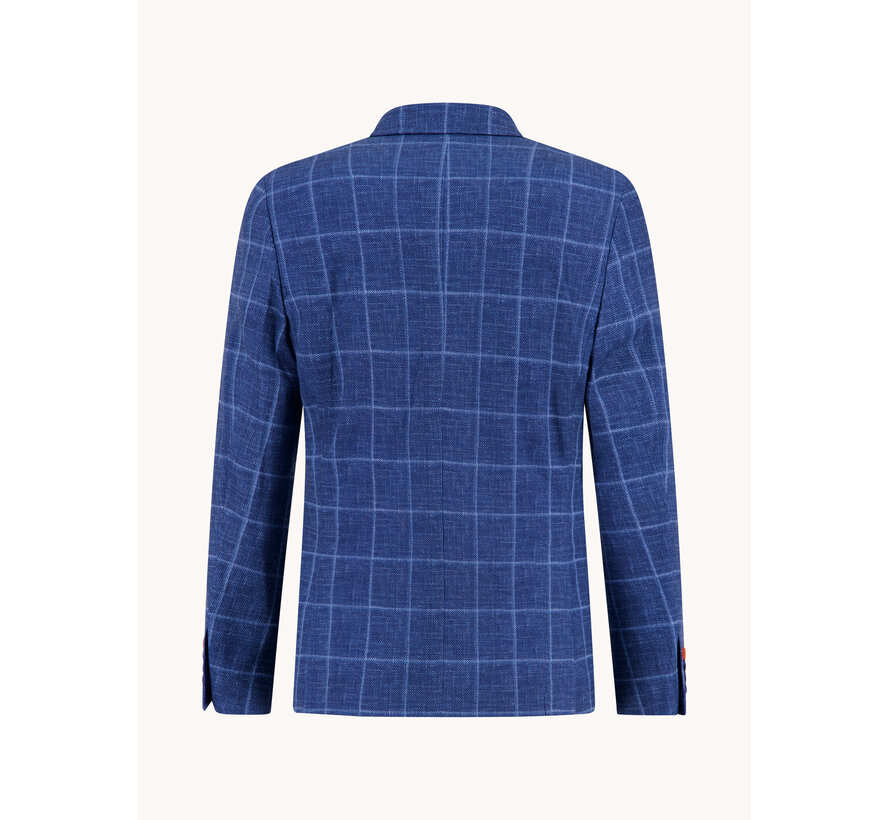Colbert Blazer Travel Check Navy (33.102 - 604)