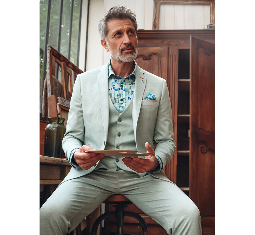 Colbert Blazer Travel Olive Green (33.103 - 302)