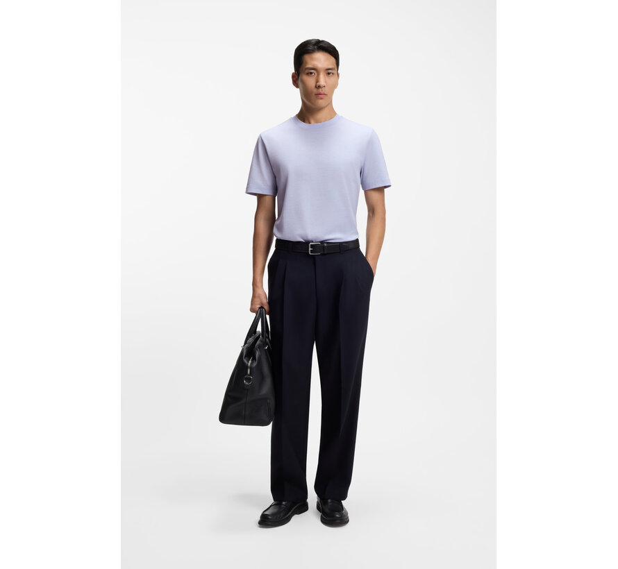 Black Knitted T-shirt H-Thompson Light Pastel Purple (50555163 - 531)