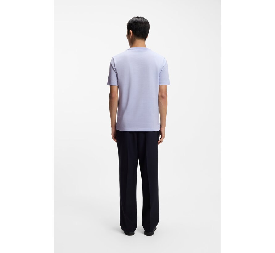 Black Knitted T-shirt H-Thompson Light Pastel Purple (50555163 - 531)