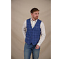 Gilet Waistcoat Travel Check Navy (33.132 - 604)
