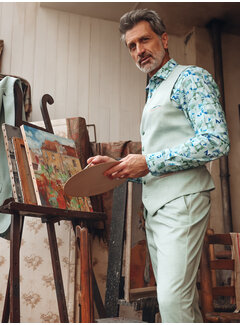 A Fish Named Fred Gilet Waistcoat Travel Olive Green (33.133 - 302)