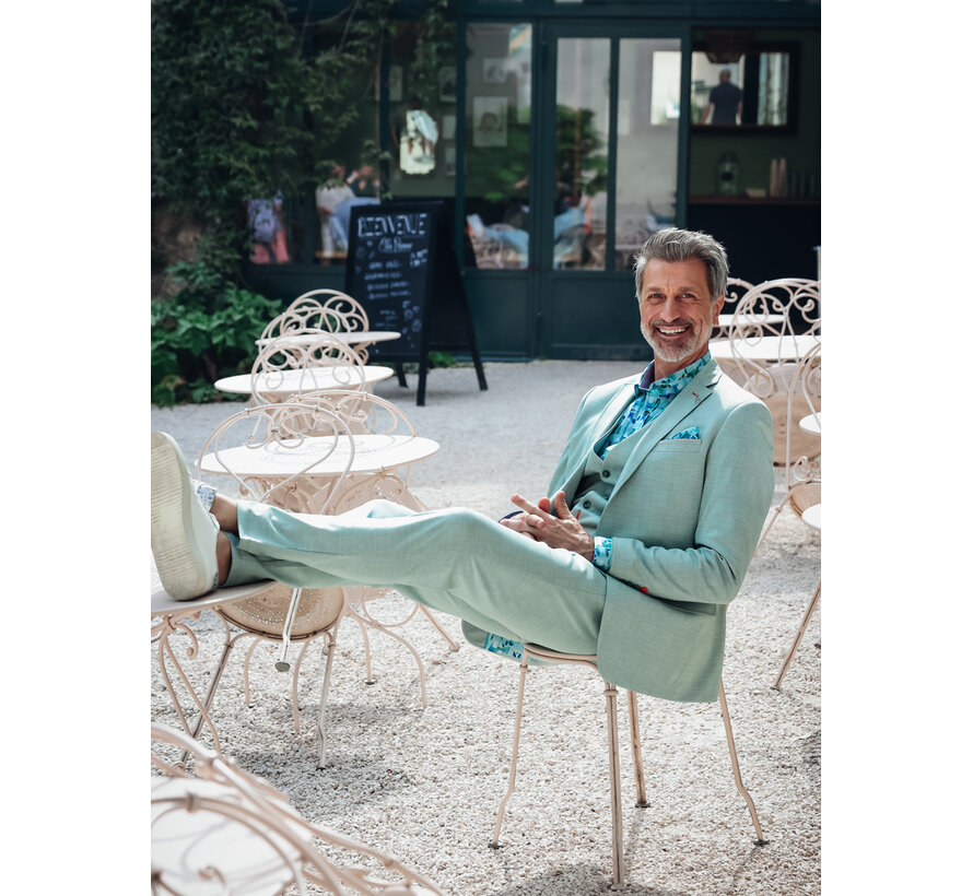 A Fish Named Fred Chino Trouser Travel Olive Green (33.203 - 302)