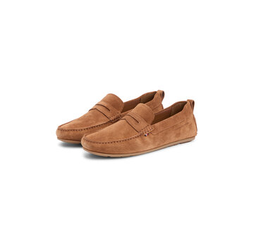 Tommy Hilfiger Suède Mocassins Coconut (FM0FM05789 - GVQ)