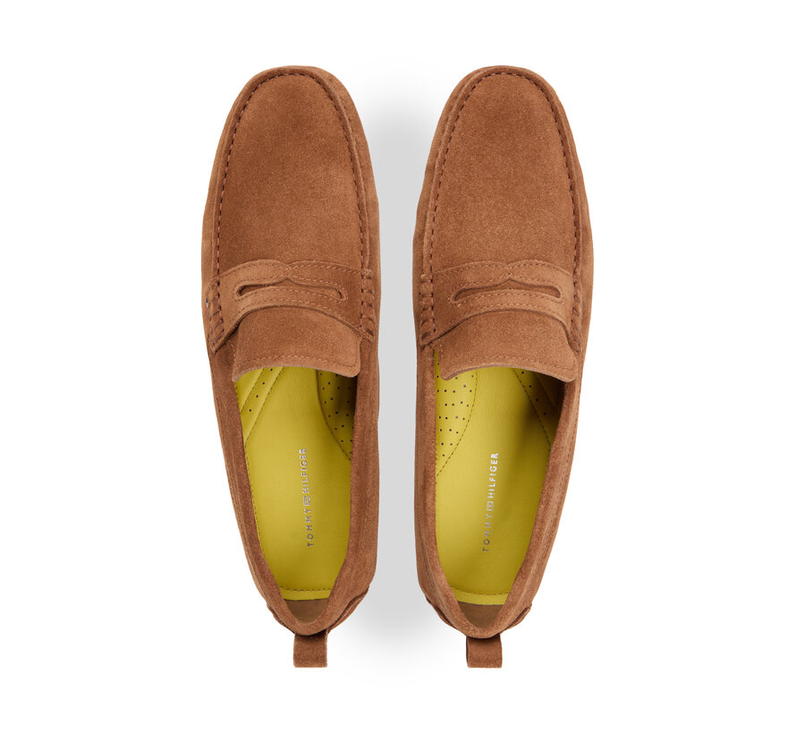 Tommy Hilfiger Suède Mocassins Coconut (FM0FM05789 - GVQ)