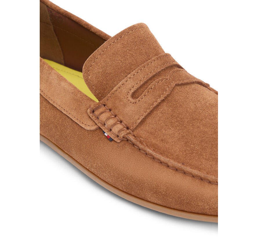 Tommy Hilfiger Suède Mocassins Coconut (FM0FM05789 - GVQ)
