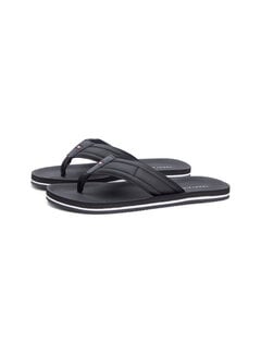 Tommy Hilfiger Tommy Hilfiger Flip Flop Slippers Flag Padded Strap Black (FM0FM05801 - BDS)
