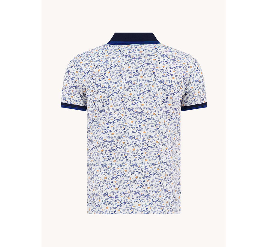 A Fish Named Fred Polo Citrus Multicolor Blue (33.310 - 071)