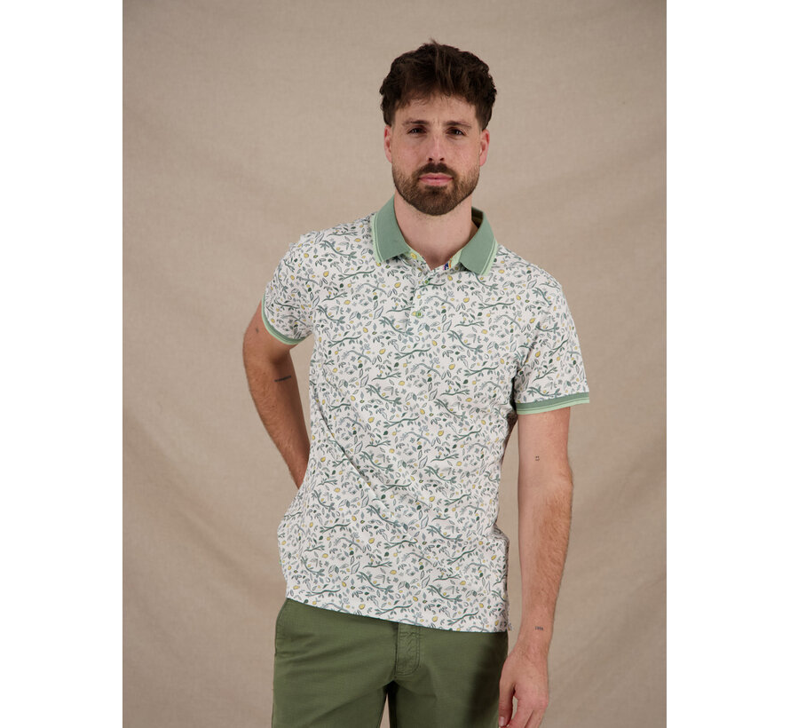 A Fish Named Fred Polo Citrus Multicolor Green (33.310 - 072)