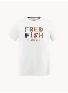 A Fish Named Fred A Fish Named Fred T-shirt Fred Fish Off-White (33.403 - 101)