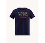 T-shirt Fred Fish Navy (33.403 - 604)
