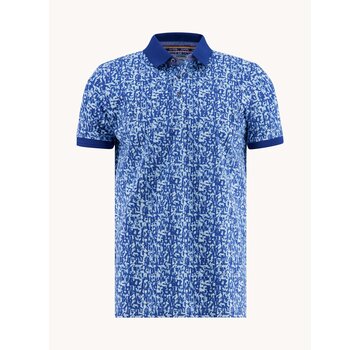 A Fish Named Fred Polo Letters Cobalt (33.311 - 607)