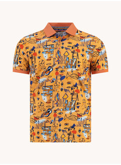A Fish Named Fred A Fish Named Fred Polo Cubist Orange (33.309 - 450)