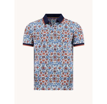 A Fish Named Fred Polo Art Nouveau Cobalt (33.301 - 607)