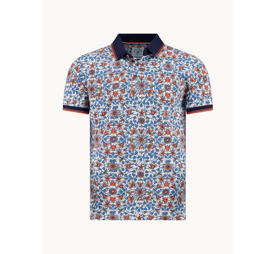 A Fish Named Fred Polo Art Nouveau Cobalt (33.301 - 607)