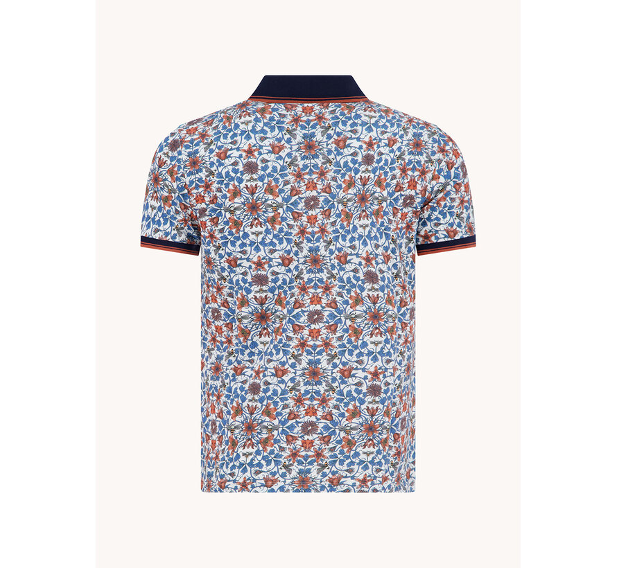 A Fish Named Fred Polo Art Nouveau Cobalt (33.301 - 607)