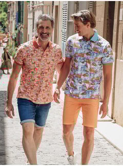 A Fish Named Fred Polo Impression Island Peach (33.303 - 456)