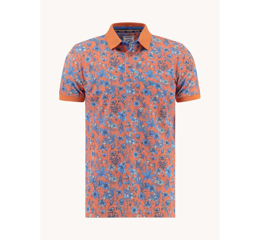Polo Floral Orange (33.307 - 450)