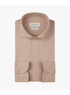 Profuomo Overhemd Japanse Knitted Slim Fit Dark Pink (PPXH10032L)