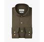 Overhemd Japanse Knitted Slim Fit Light Brown (PPXH10032B)