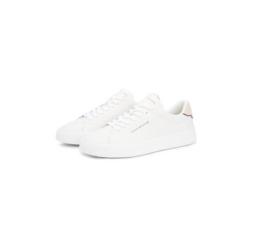 Tommy Hilfiger Schoenen Court LTH Detail Ecru/Beige (FM0FM05367 - 0LE)