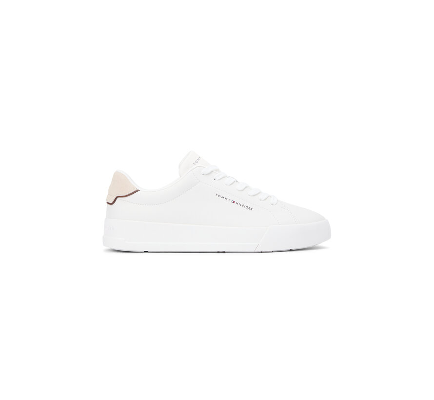 Tommy Hilfiger Schoenen Court LTH Detail Ecru/Beige (FM0FM05367 - 0LE)