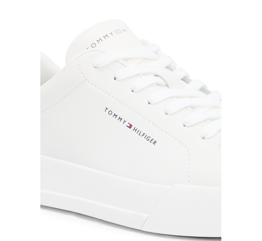 Tommy Hilfiger Schoenen Court LTH Detail Ecru/Beige (FM0FM05367 - 0LE)