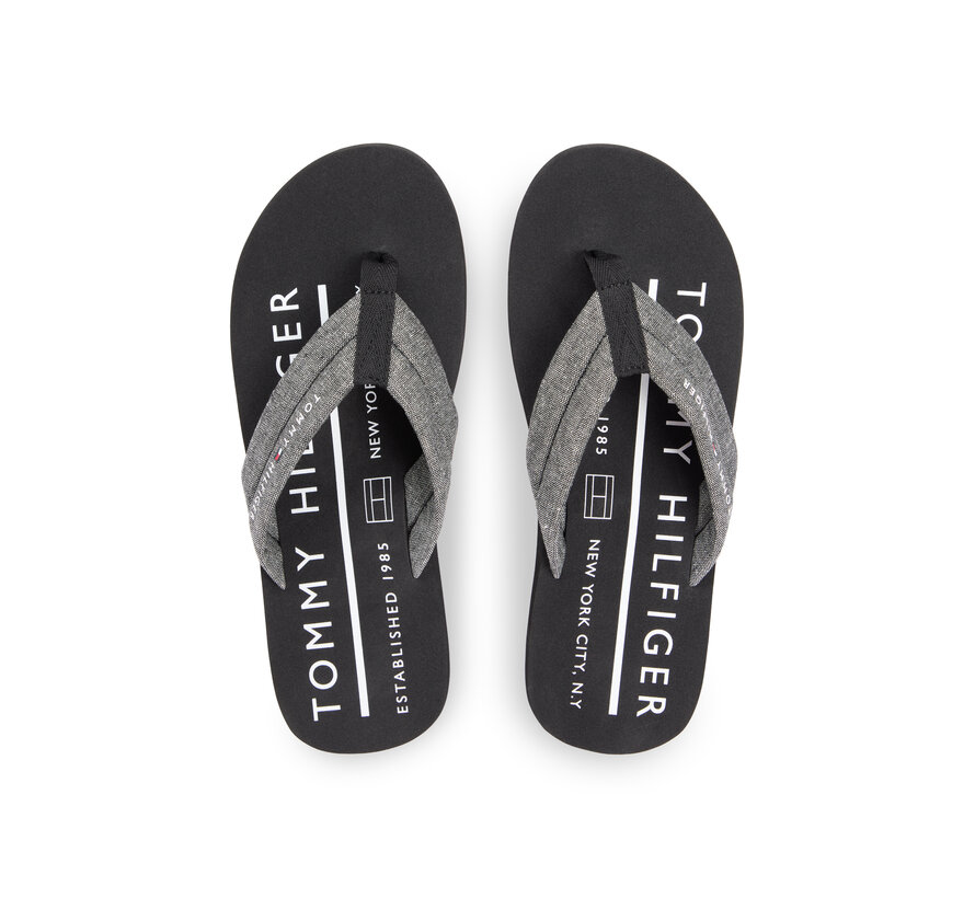 Slippers Flip Flop Chambray Beach (FM0FM05751 - BDS)