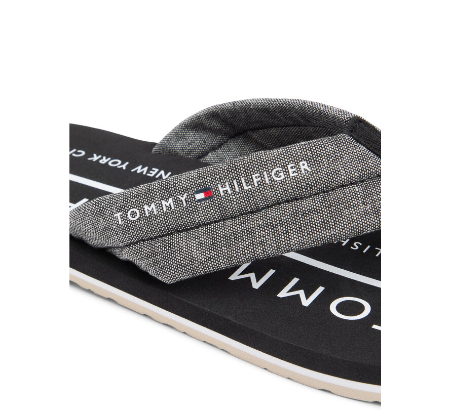 Slippers Flip Flop Chambray Beach (FM0FM05751 - BDS)