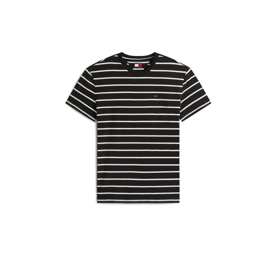 T-Shirt Regular Fit Stripe Black (DM0DM22544 - BDS)