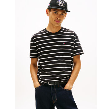 Tommy Hilfiger T-Shirt Regular Fit Stripe Black (DM0DM22544 - BDS)