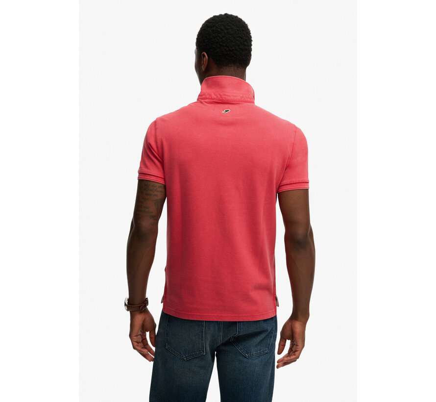 Superdry Polo Classic Pique Raspberry Pink (M1110452A - FA9)